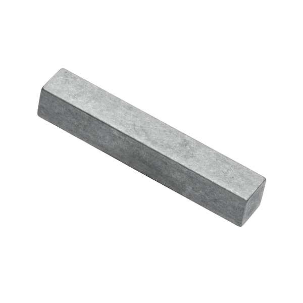 Undersized Machine Key, Stainless Steel, plain, 12 in L, 4 mm Sq
